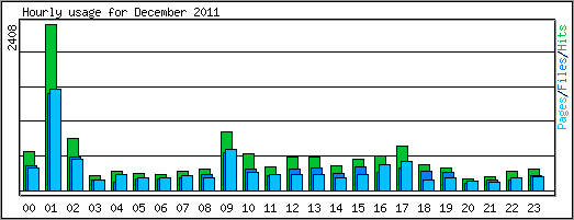 Hourly usage