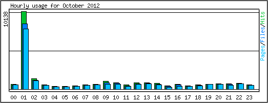 Hourly usage