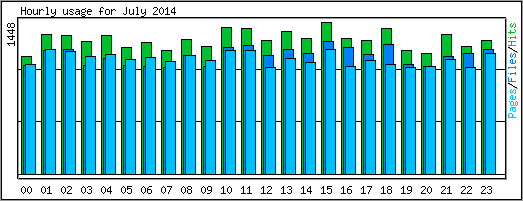 Hourly usage