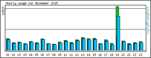 Hourly usage
