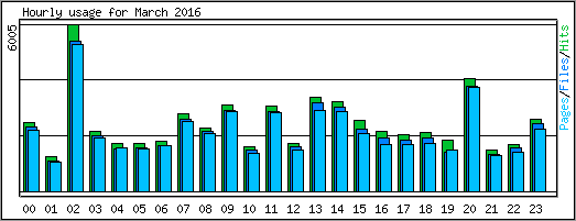 Hourly usage
