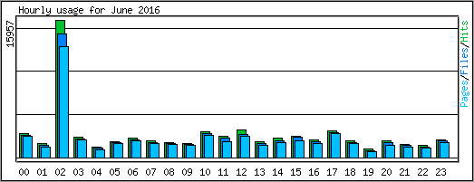 Hourly usage