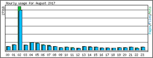 Hourly usage
