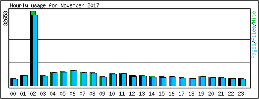 Hourly usage