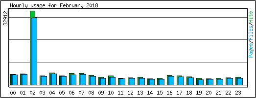 Hourly usage